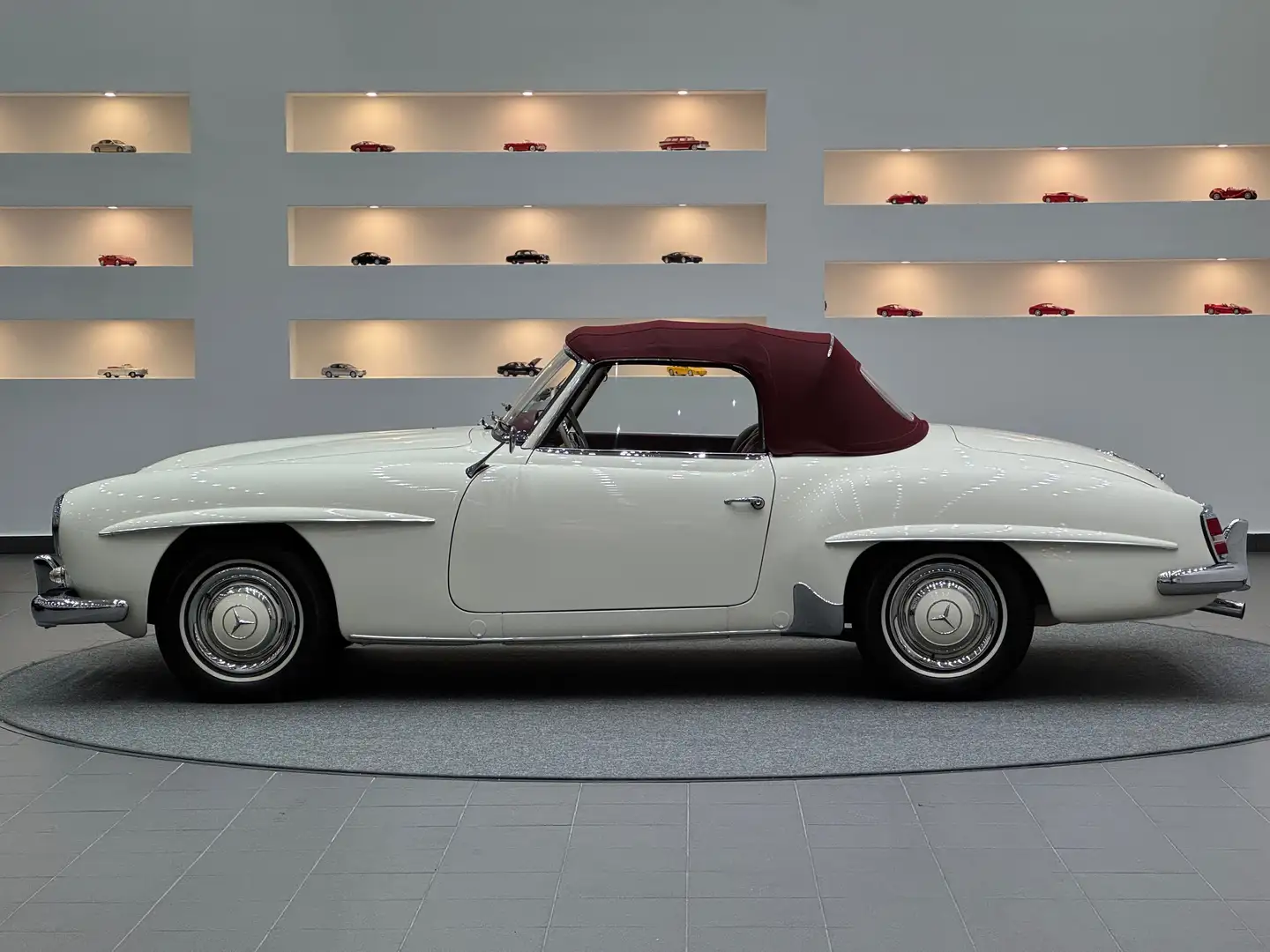 Mercedes-Benz SL 190 W121 Cabrio/Roadster*Traumzustand*Gutachten Blanc - 2