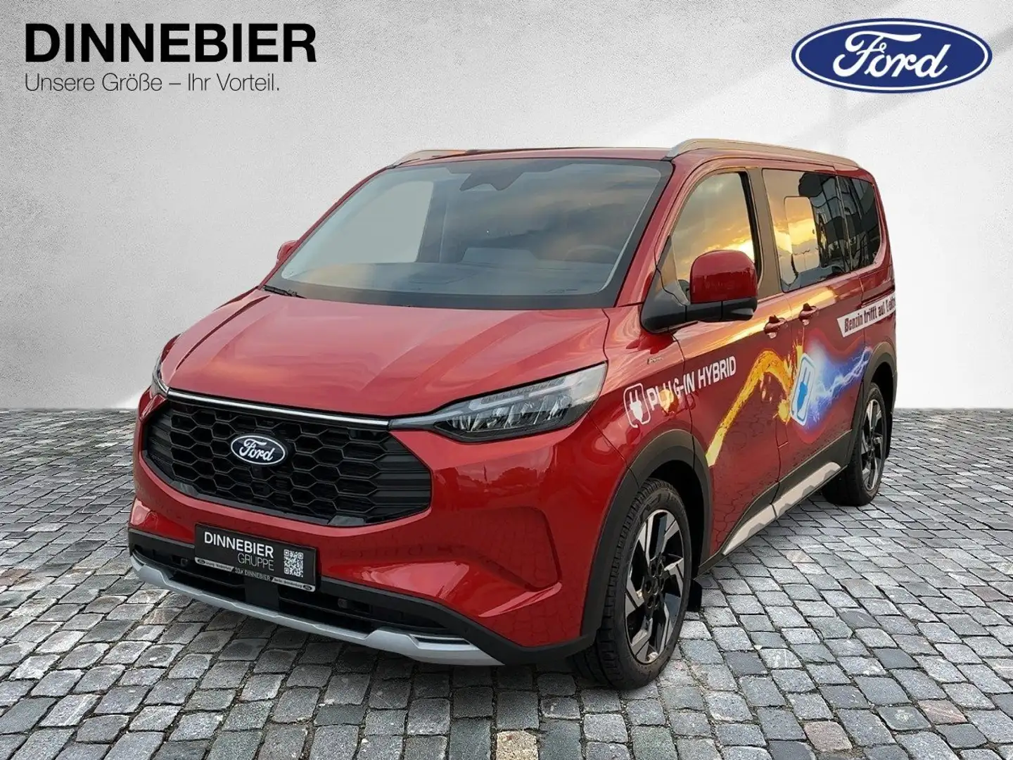 Ford Tourneo Custom Bus 340 L1 Active 171 kW Rot - 2