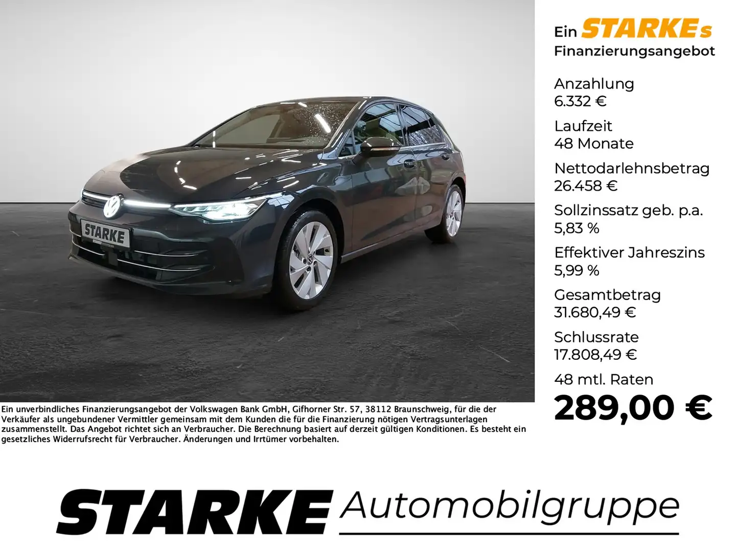 Volkswagen Golf 8 1.5 TSI Style Grey - 1
