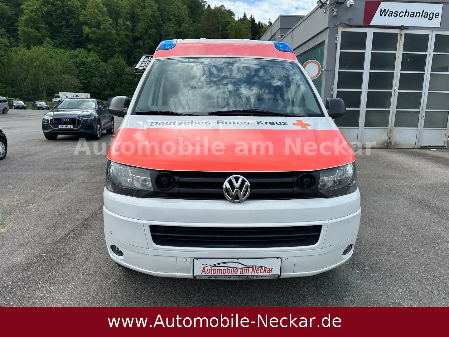 Volkswagen T5 2.0 TDi KTW-Trage-Stuhl-Klima-1.Hand- Weiß - 2