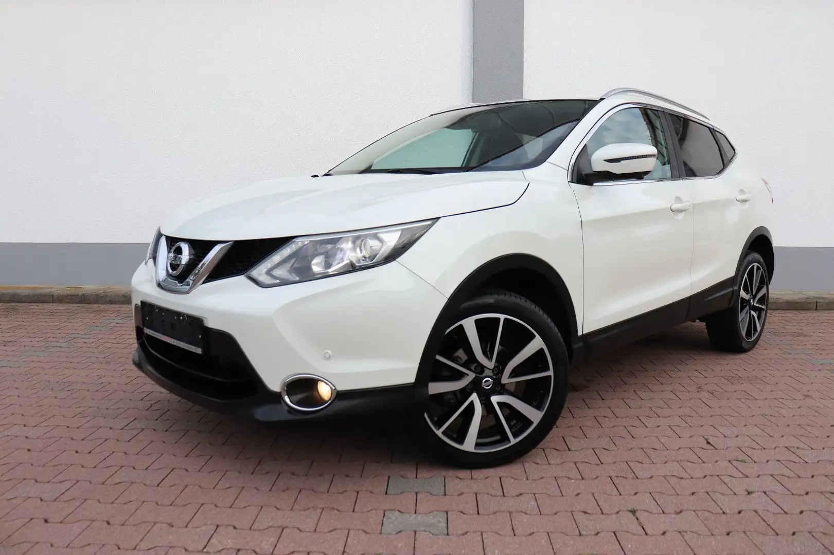 Nissan Qashqai 1.6DIG-T TEKNA*LEDER*VOLL-LED*360-KAMERA*NAVI*DAB+ Blanc - 1