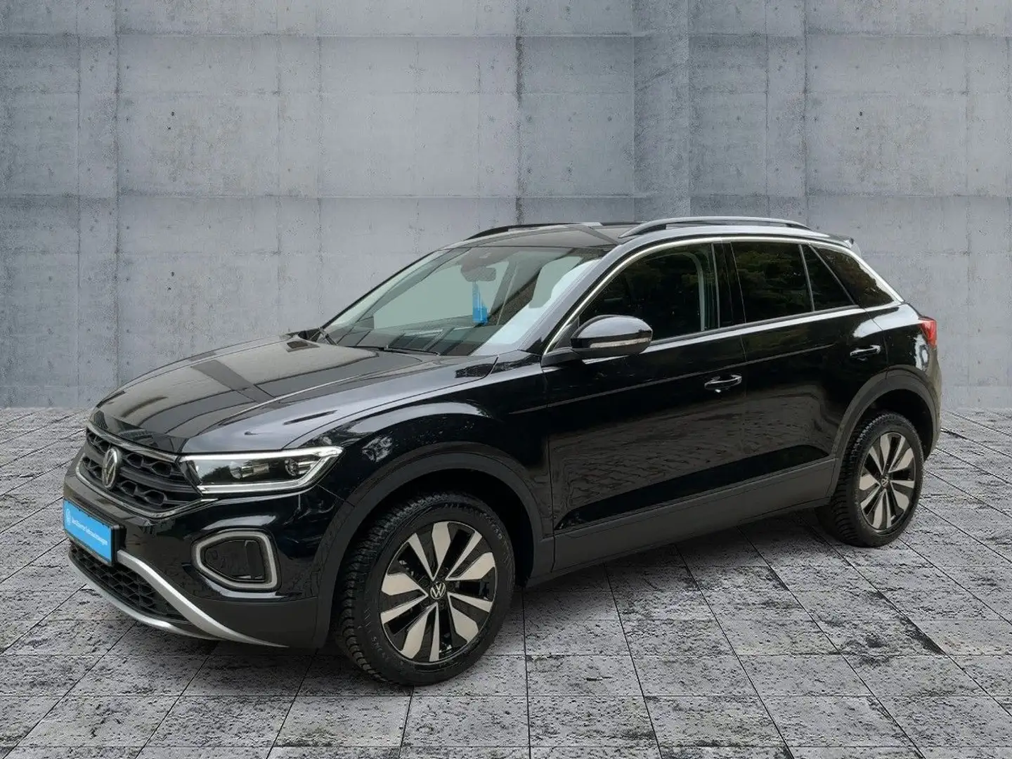 Volkswagen T-Roc 1.0 TSI GOAL 5JG+LEDplus+NAVI+AHK+ACC+DAB Schwarz - 2