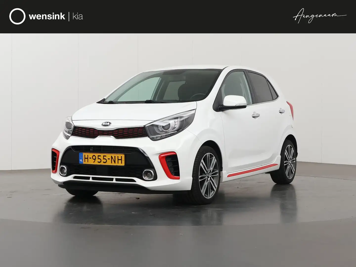 Kia Picanto 1.0 T-GDI GT-Line | Navigatie | Keyless Go | Stoel Wit - 1