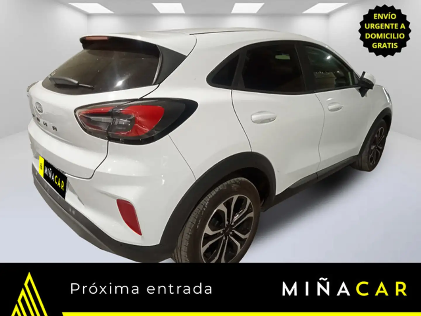 Ford Puma 1.0 EcoBoost MHEV Titanium Aut. 125 Blanco - 2