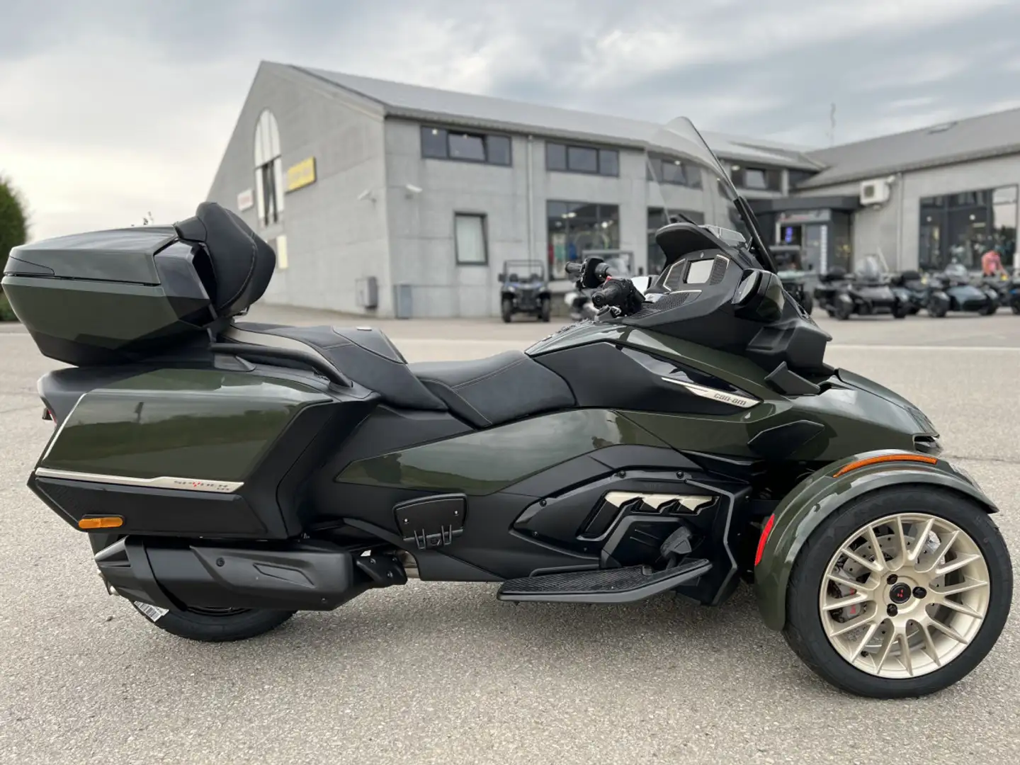 Can Am Spyder RT SEA TO SKY 1330 MY23 vert ombré Vert - 1