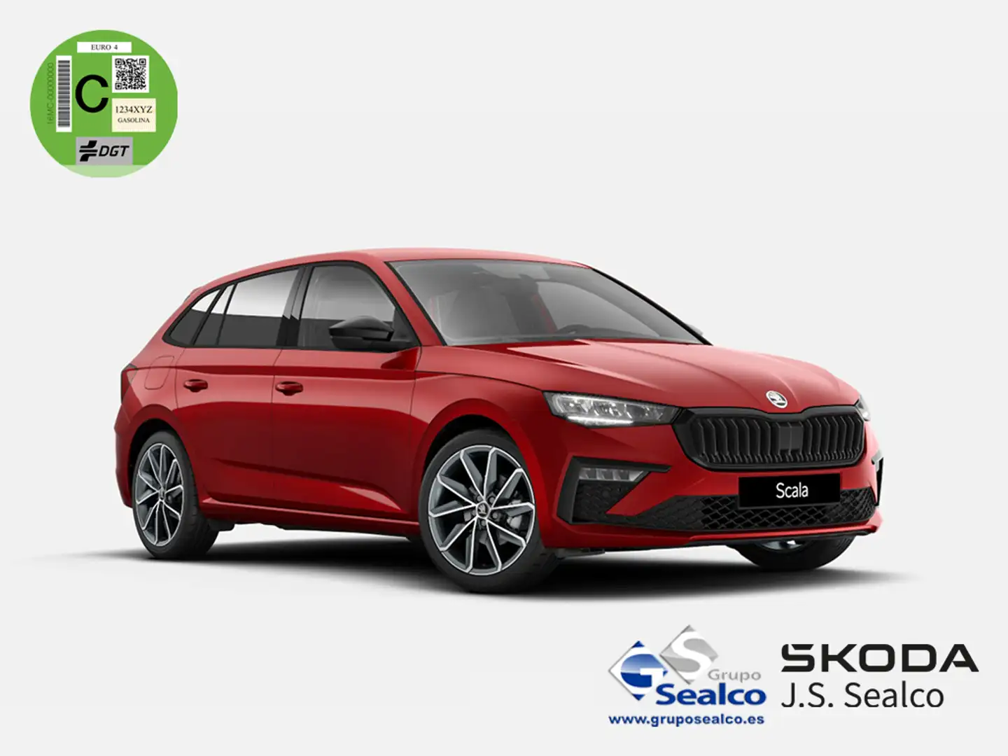 Skoda Scala 1.5 TSI Sport DSG 110kW Rojo - 1
