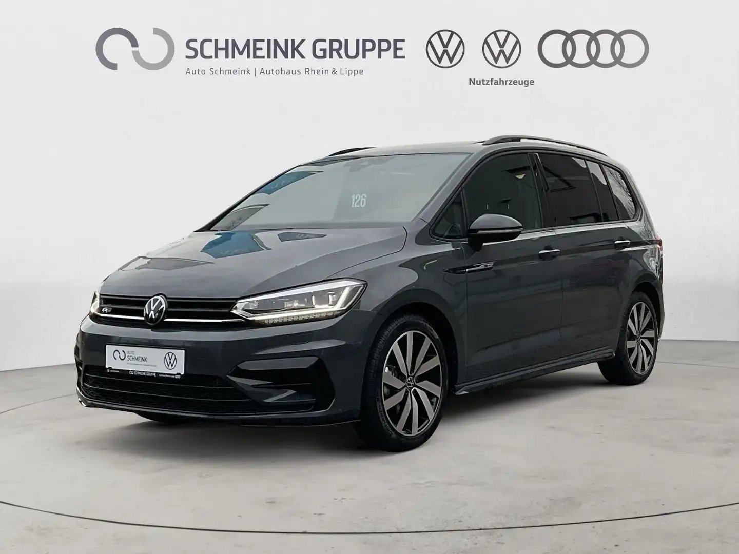 Volkswagen Touran Highline 2.0 TDI DSG AHK Navi Pano Kamera Grau - 1