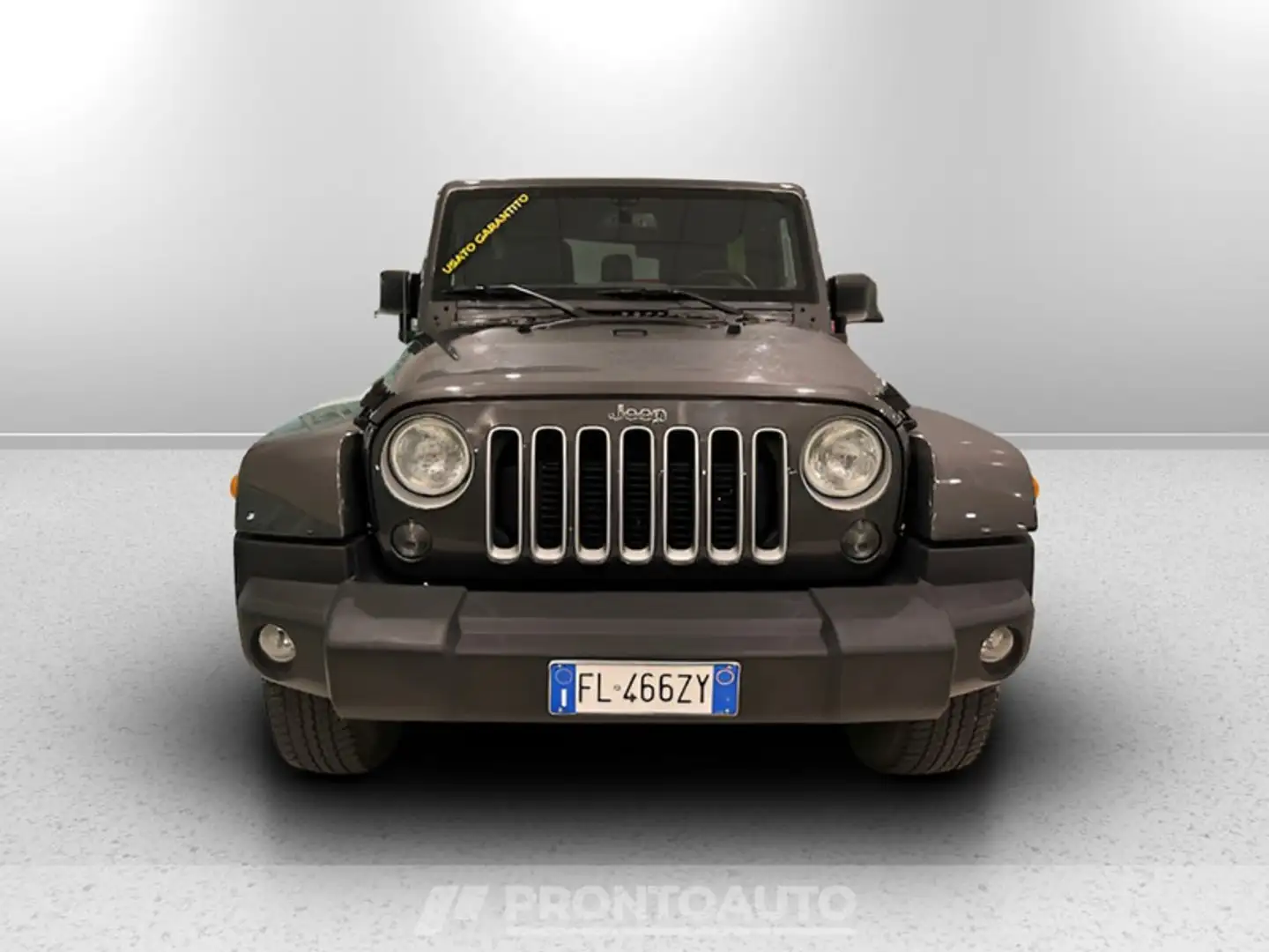 Jeep Wrangler unlimited 2.8 crd sahara auto e6 Grigio - 2