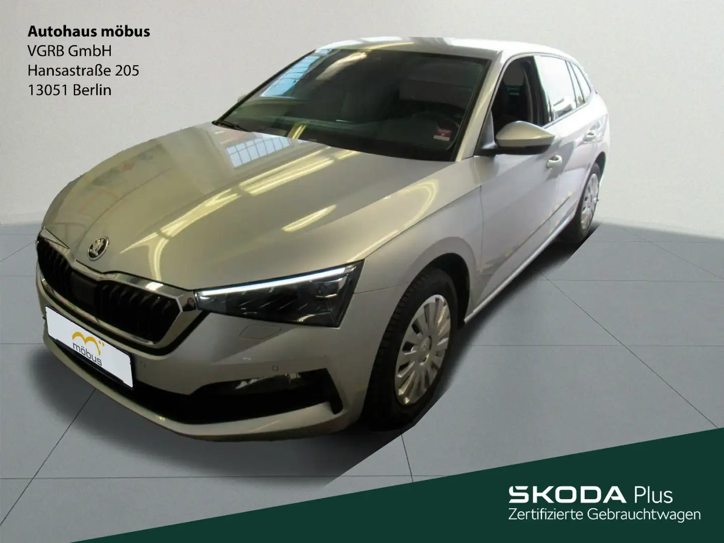 Skoda Scala 1.5 TSI DSG*STYLE*LED*ACC*VC*RFK* Silber - 2
