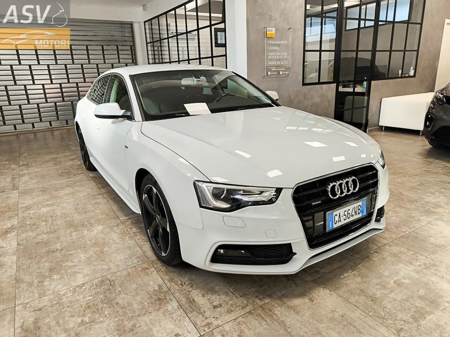 Audi A5 A5 I 2011 Sportback 2.0tdi S line quattro s-tronic Bianco - 2