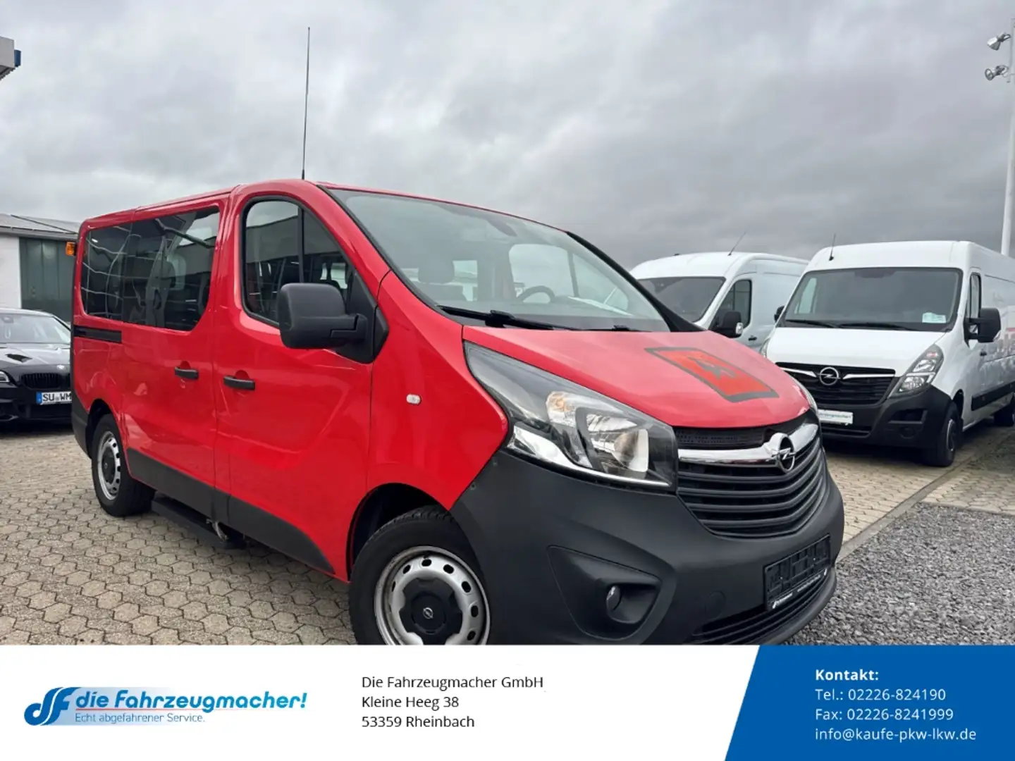 Opel Vivaro B Kasten L1H1 2,7t 1.6 CDTI *7089 Roşu - 1