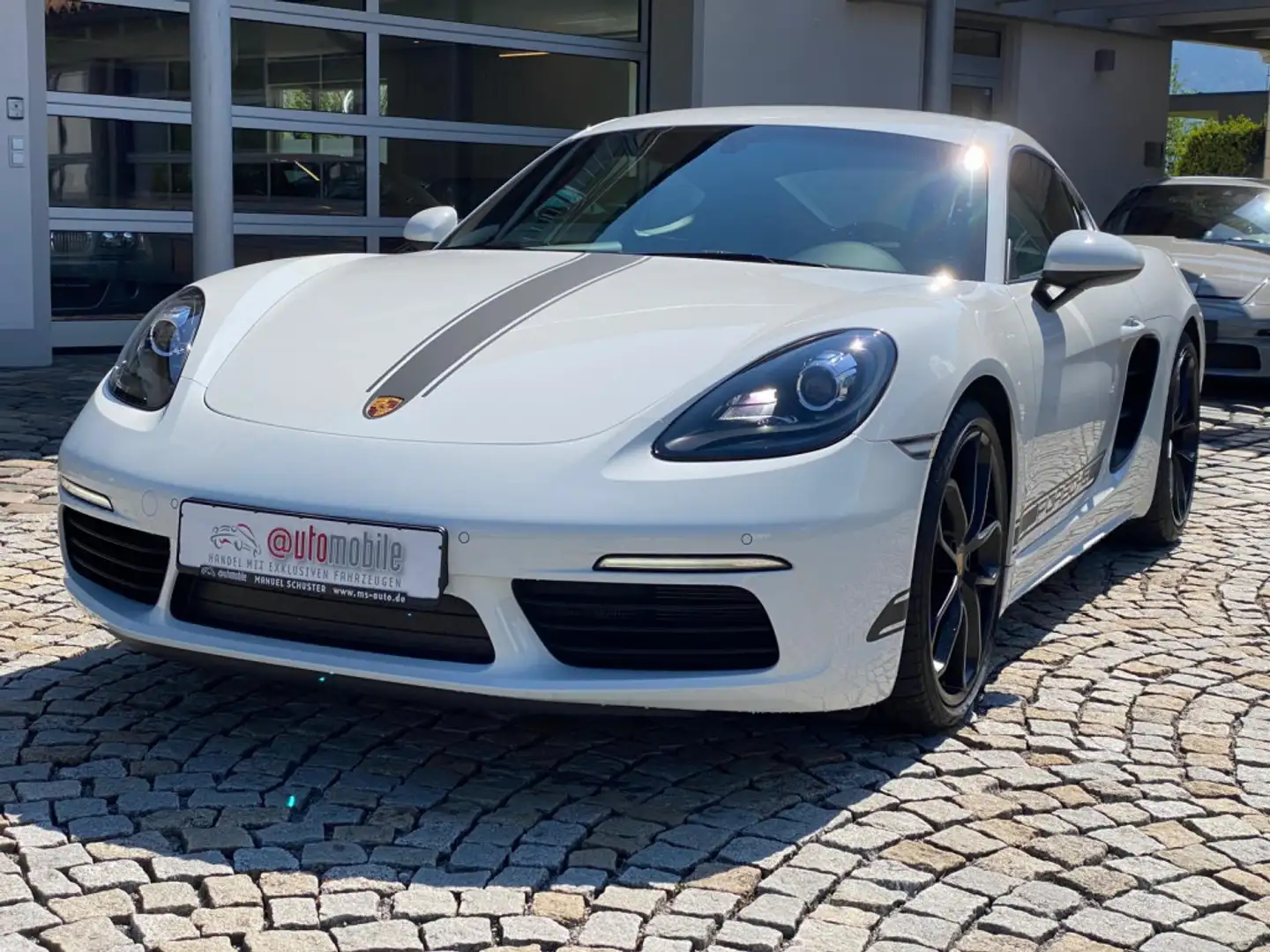 Porsche Cayman 718 Style Edition|RFK|SpoSi+|PASM|Carplay Weiß - 1