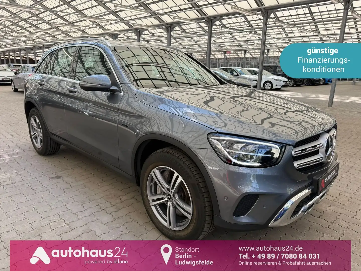 Mercedes-Benz GLC 300 de 4Matic  AHK|LED|Navi|ParkAssist Grau - 1
