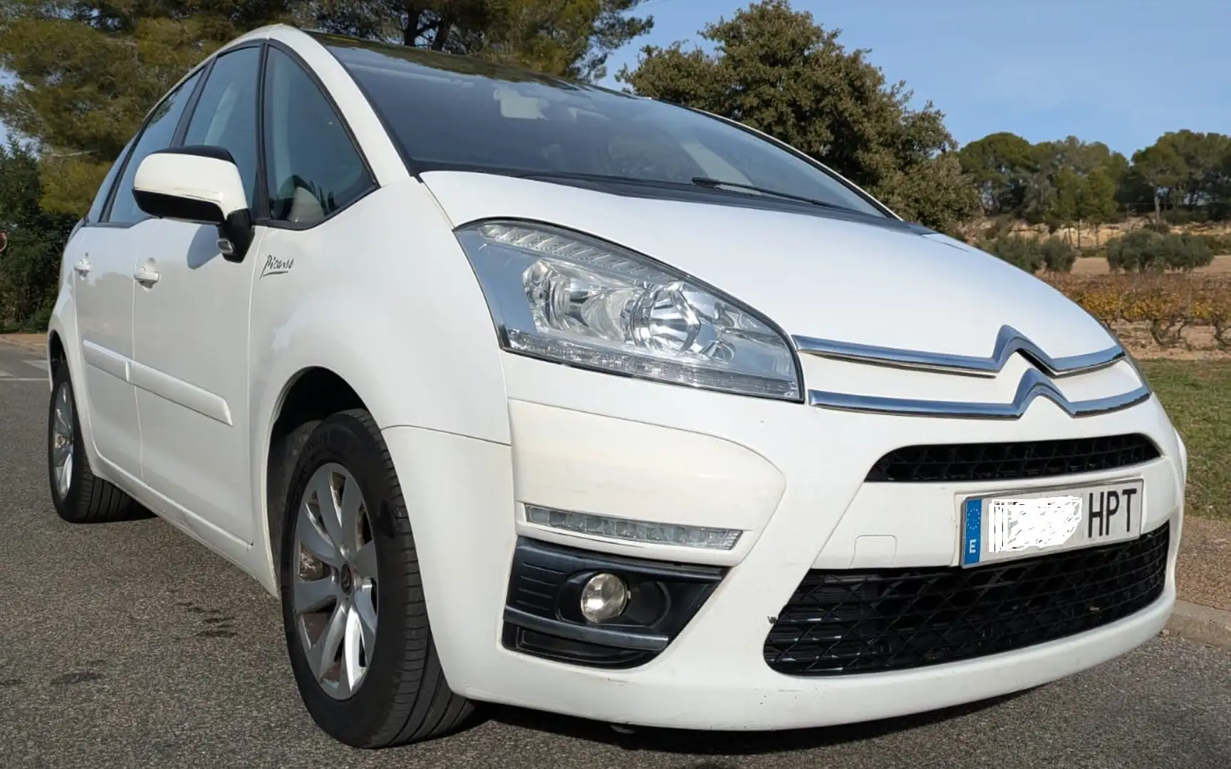 Citroen C4 Picasso 1.6 HDI AUTOMATICO Blanco - 1