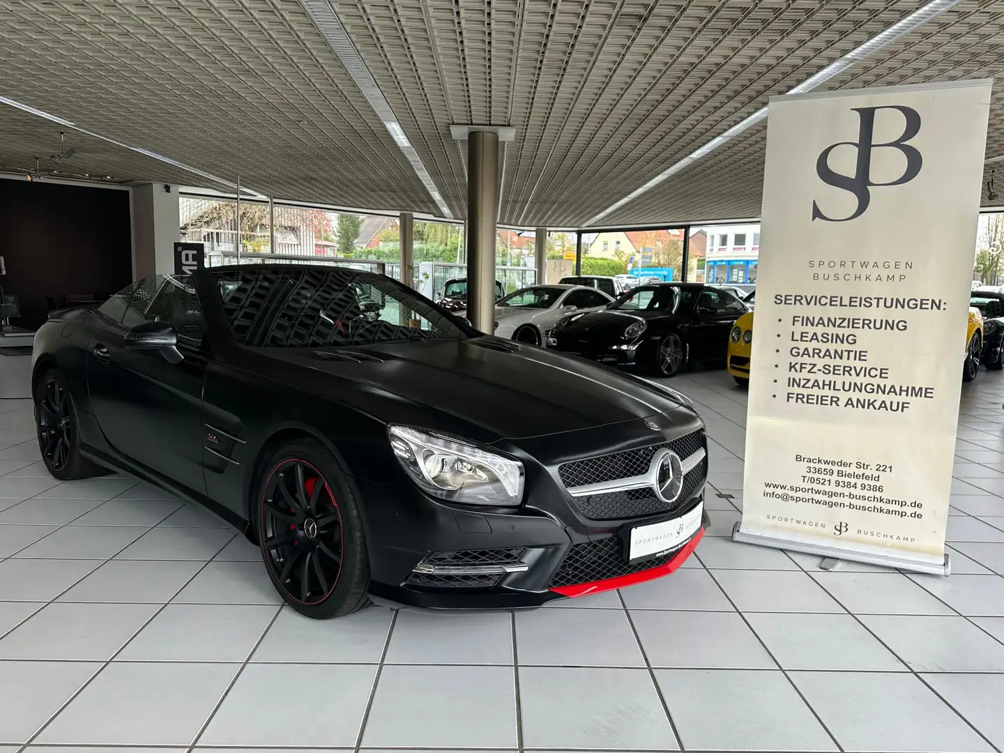 Mercedes-Benz SL 500 Mille Miglia 417 KAMERA HK PANORAMA 20LM Schwarz - 1