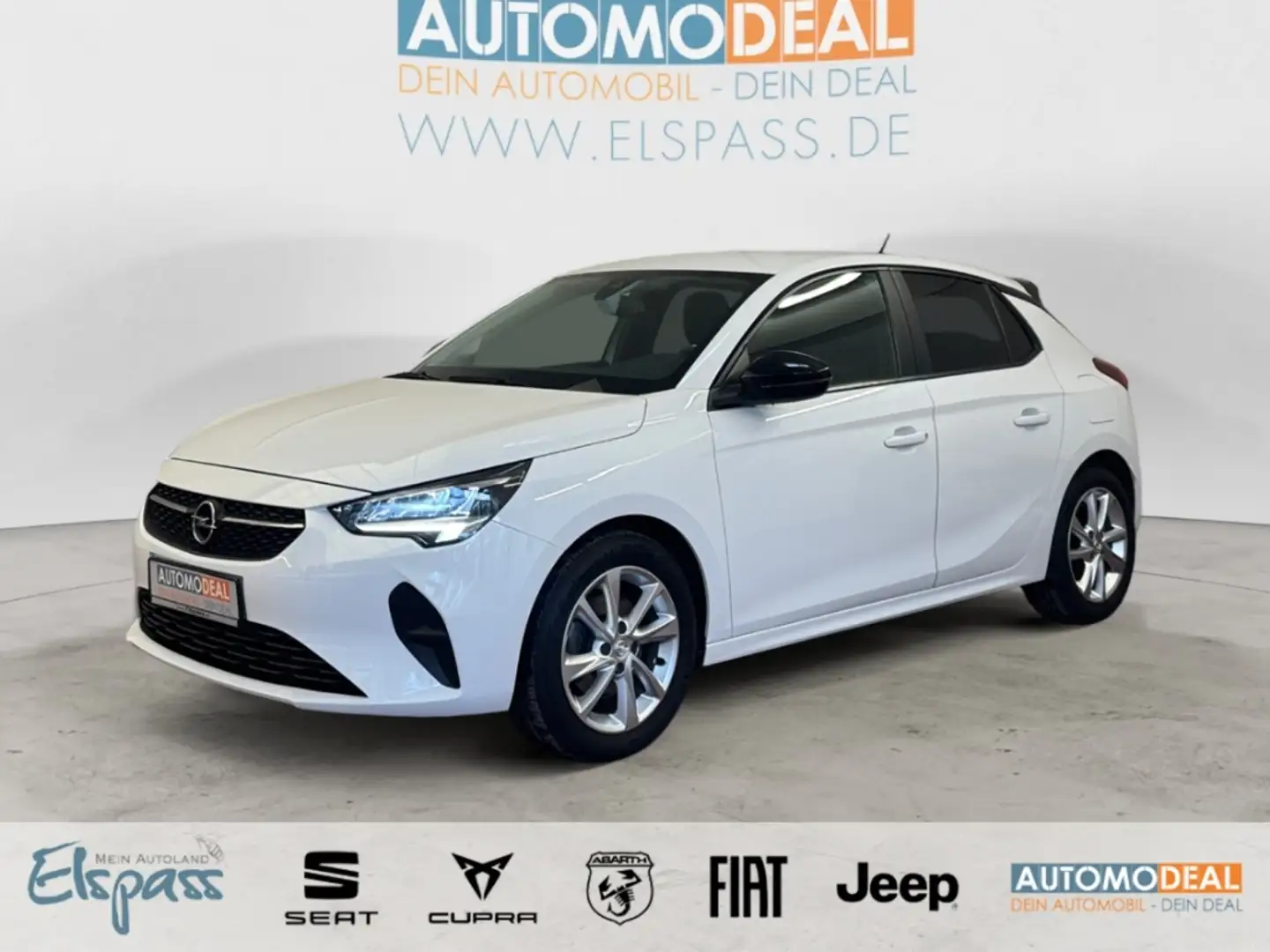 Opel Corsa Edition F AUTOMATIK LED KAMERA SITZ.HZG TEMPOMAT A Weiß - 1