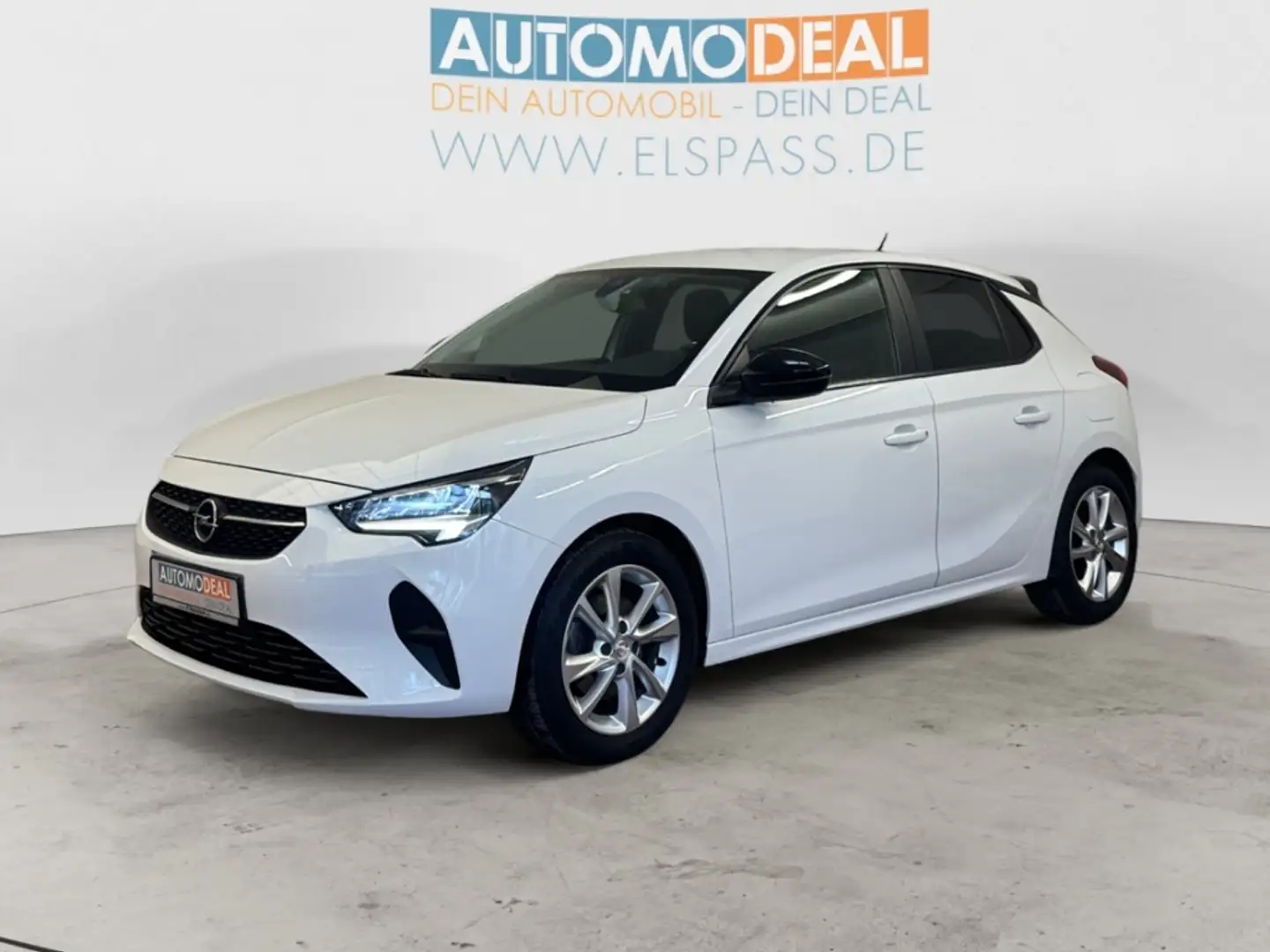 Opel Corsa Edition F AUTOMATIK LED KAMERA SITZ.HZG TEMPOMAT A Weiß - 2