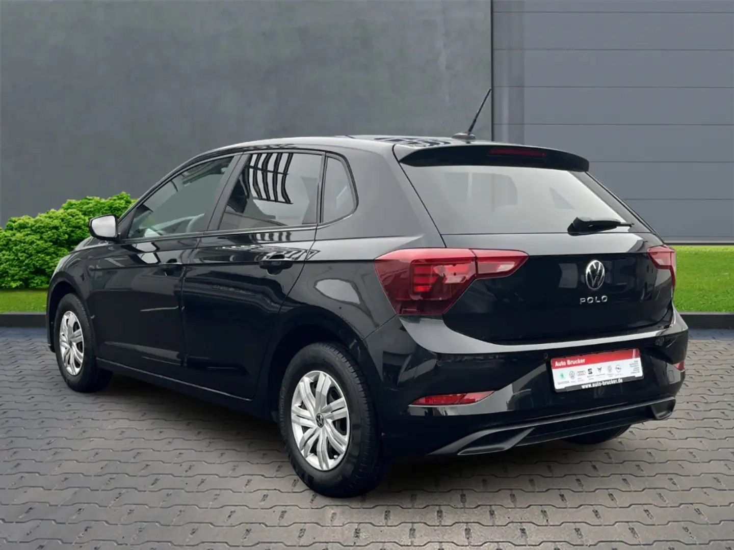 Volkswagen Polo VI Basis 1.0+Scheinwerfer LED+Klima+Einparkhilfe v Schwarz - 2