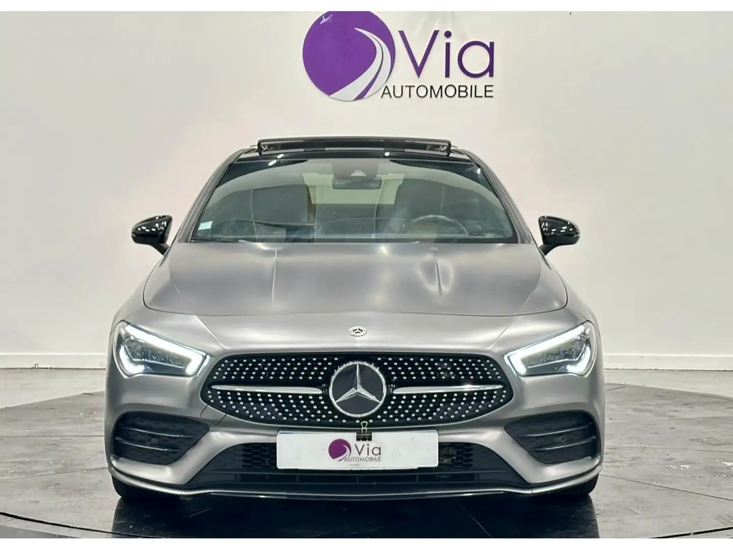 Mercedes-Benz CLA 200 200D 200 D 150 AMG LINE / MAGNO DESIGNO / TOIT OUVRANT Gris - 2