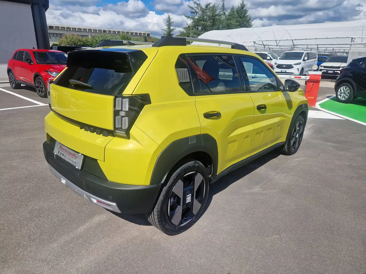 Fiat Grande Panda ELETTRICA 44 kWh 113cv La Prima KM 1.719-GIALLO LIMONE, миниатюра 7