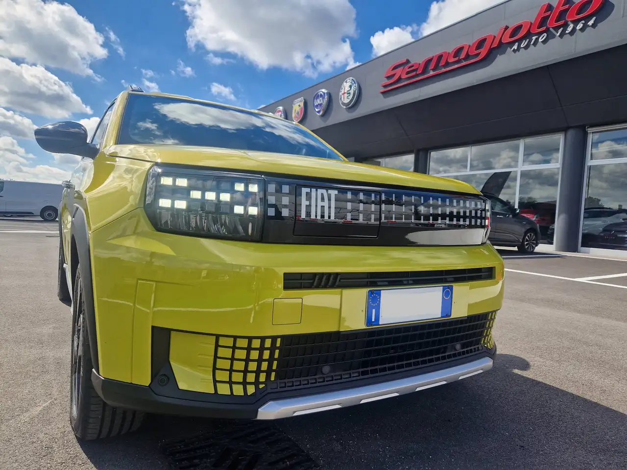 Fiat Grande Panda ELETTRICA 44 kWh 113cv La Prima KM 1.719-GIALLO LIMONE, миниатюра 29