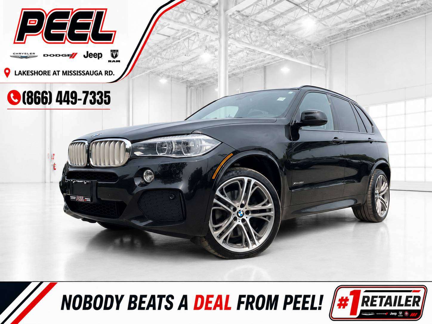 Black 2016 BMW X5 SUV / Crossover All-Wheel Drive Automatic