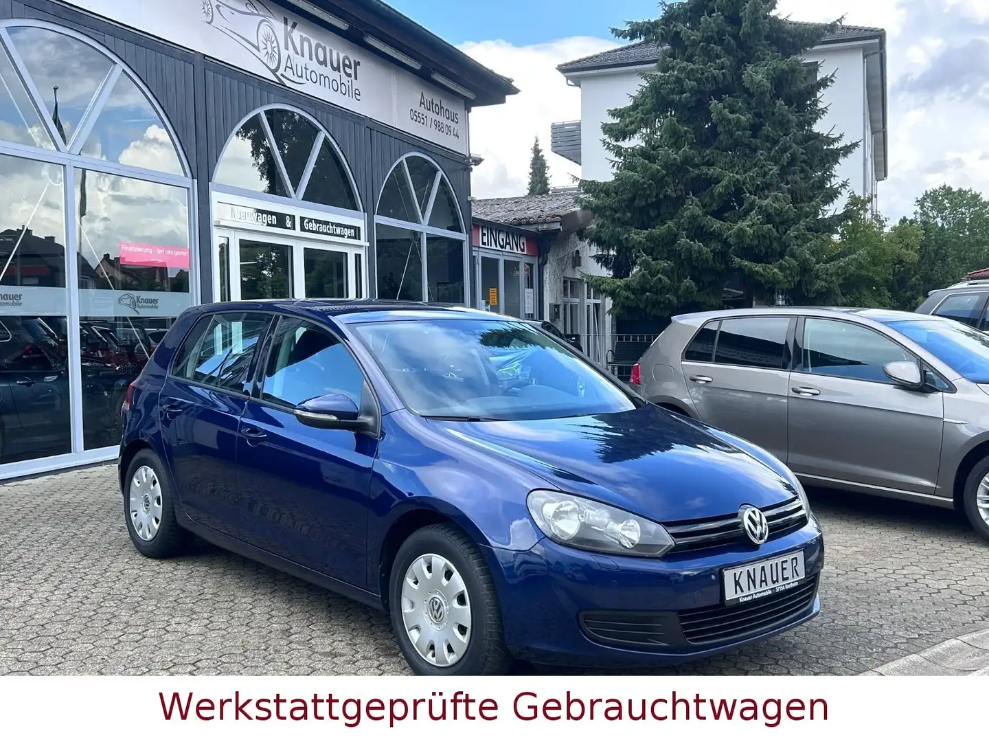 Volkswagen Golf VI Trendline*4 türig*Sitzheiz*PDC* plava - 1