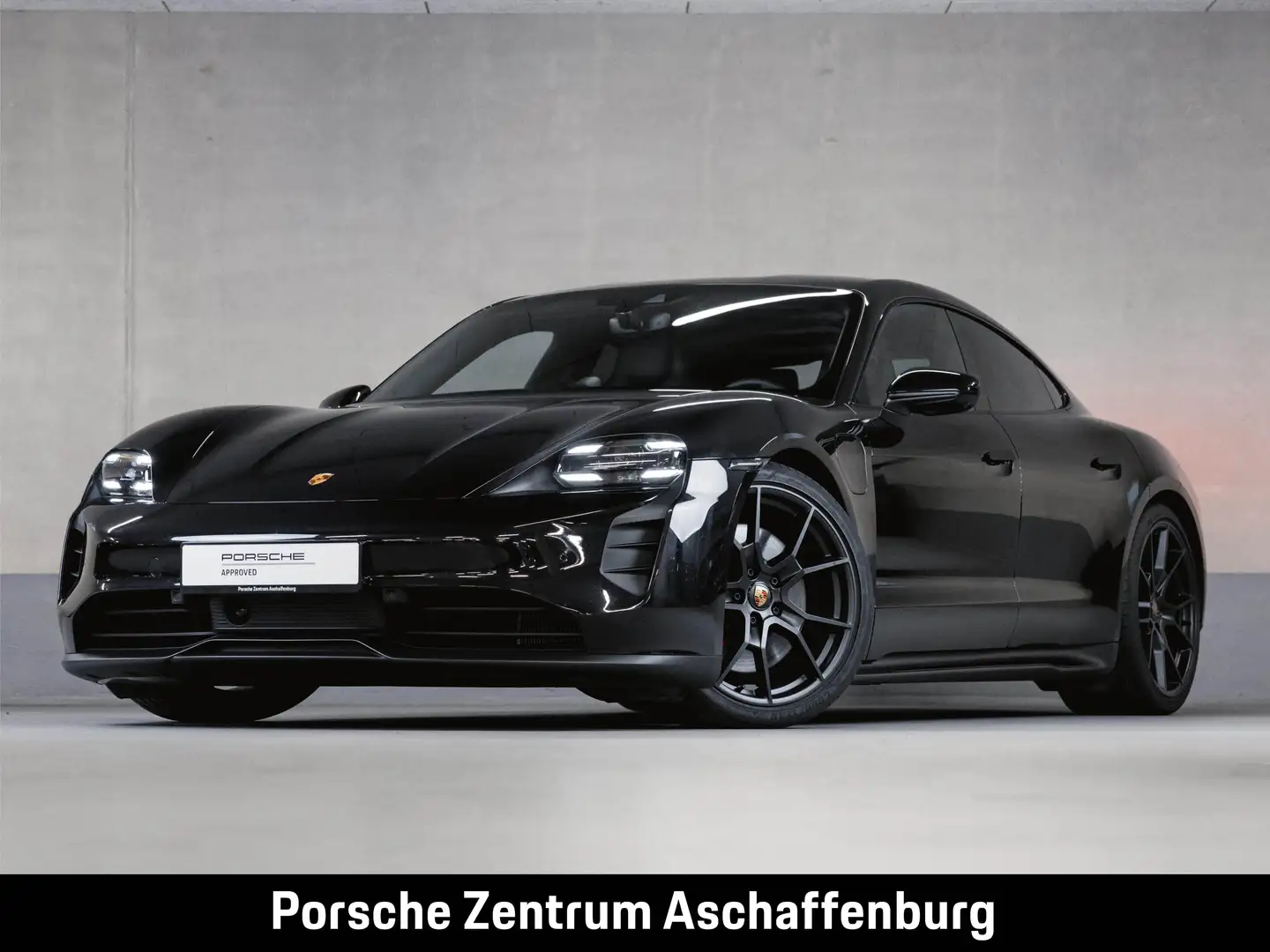 Porsche Taycan GTS Hinterachslenkung Beifahrerdisplay Schwarz - 1
