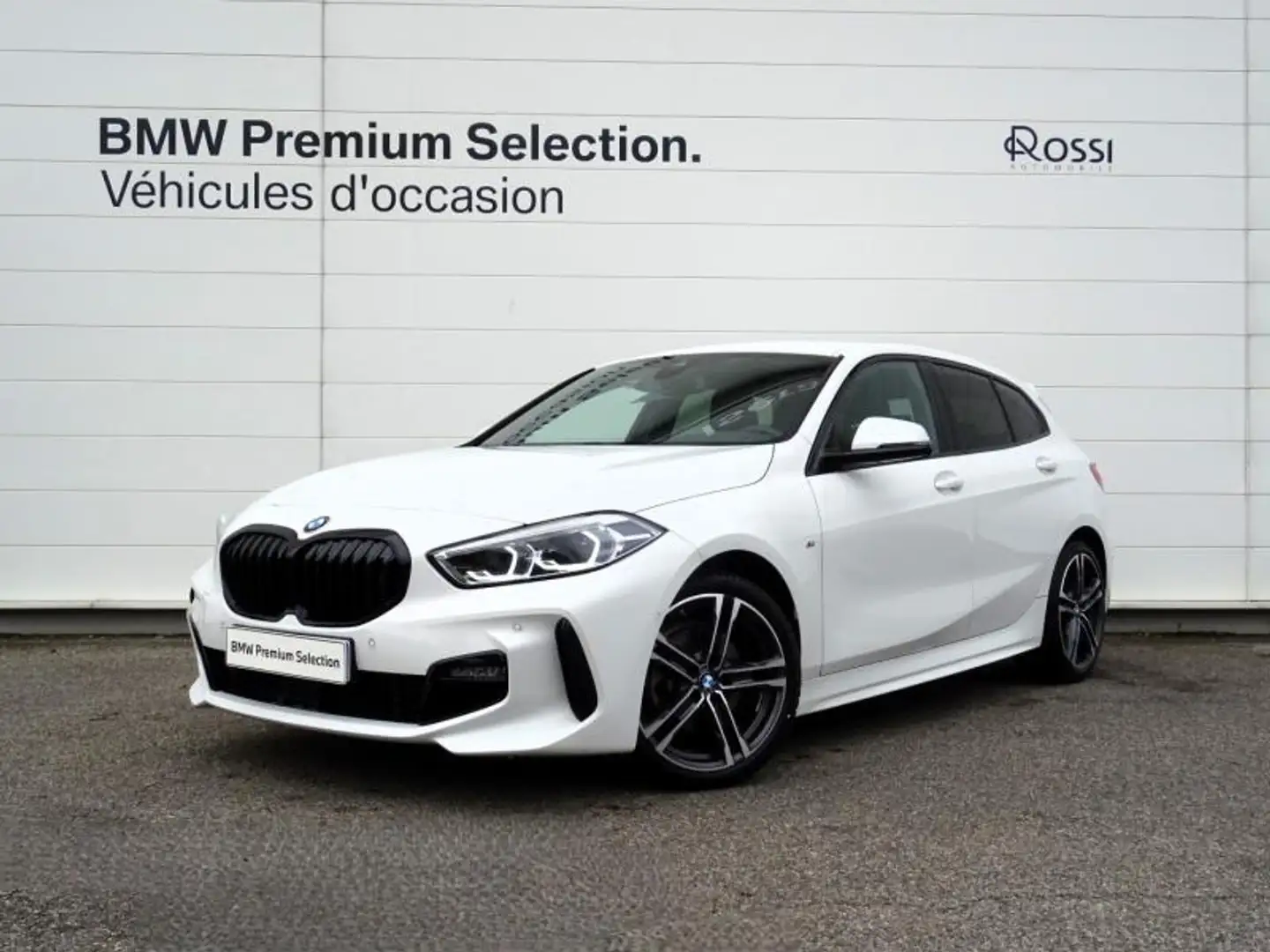 BMW 118 118dA 150ch M Sport Blanc - 1