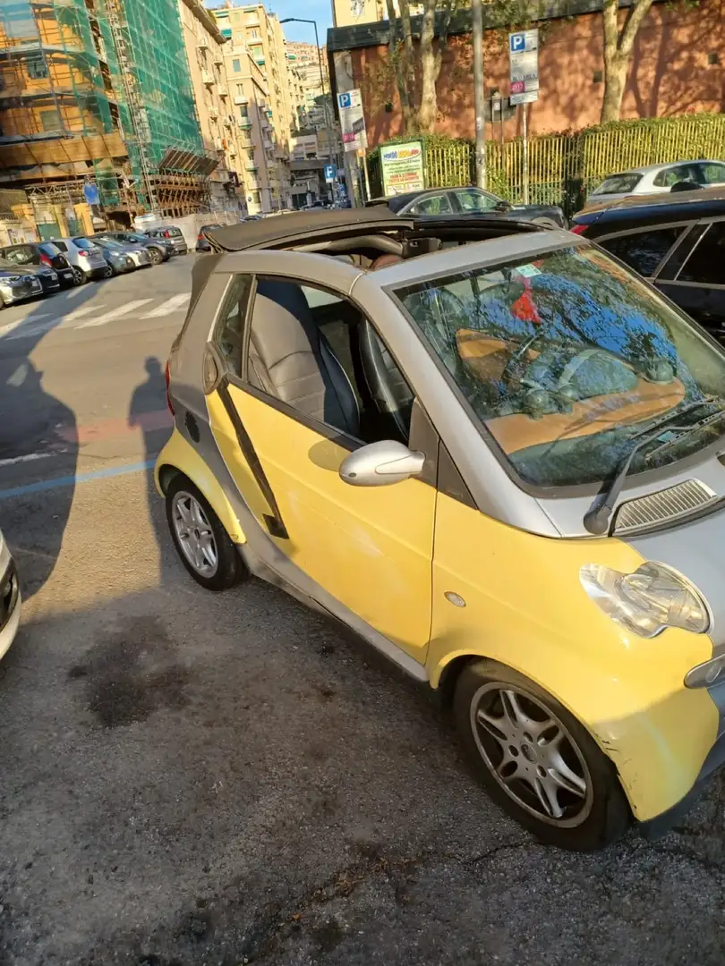 smart forTwo Cabrio 0.6 Smart&Passion Yellow - 1