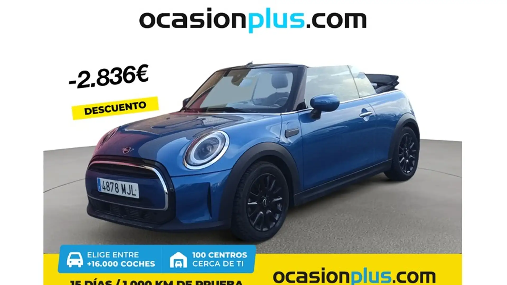 MINI Cooper Cabrio Aut. Azul - 1