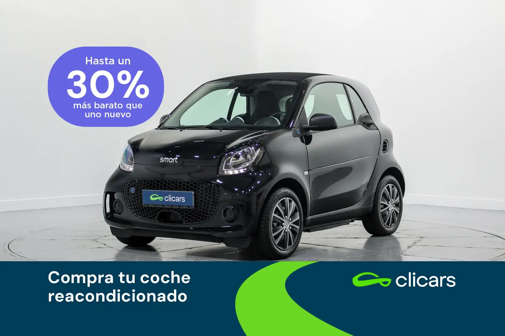 smart forTwo Coupé EQ Negro - 1