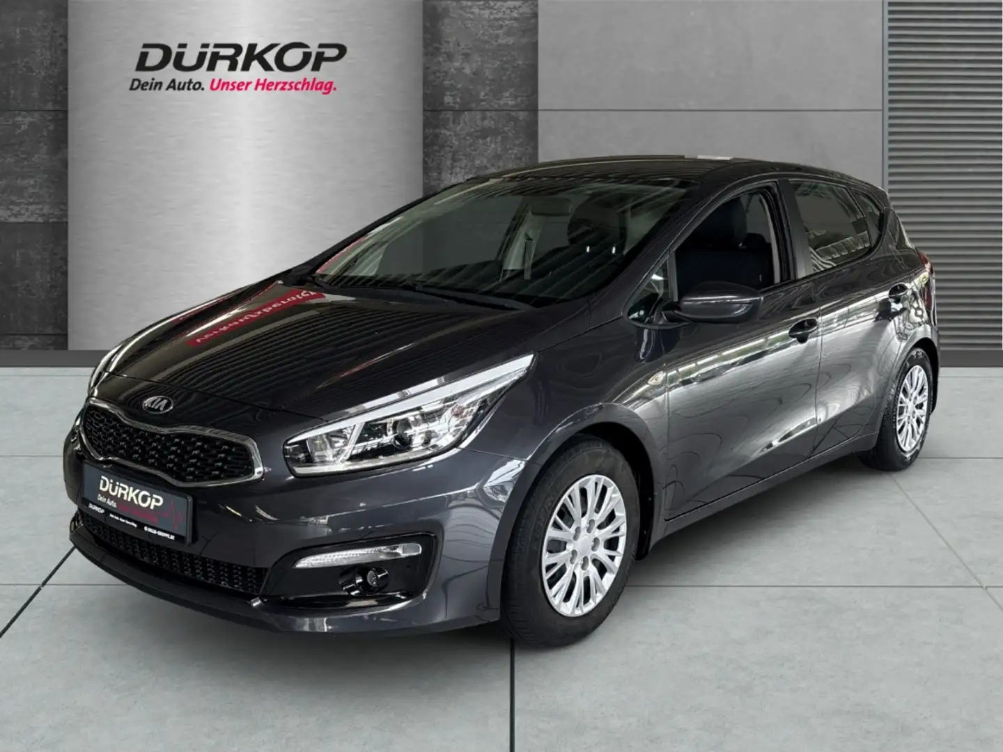Kia Ceed / cee'd Attract Bordcomputer/Klima/Bremsassistent Gris - 1
