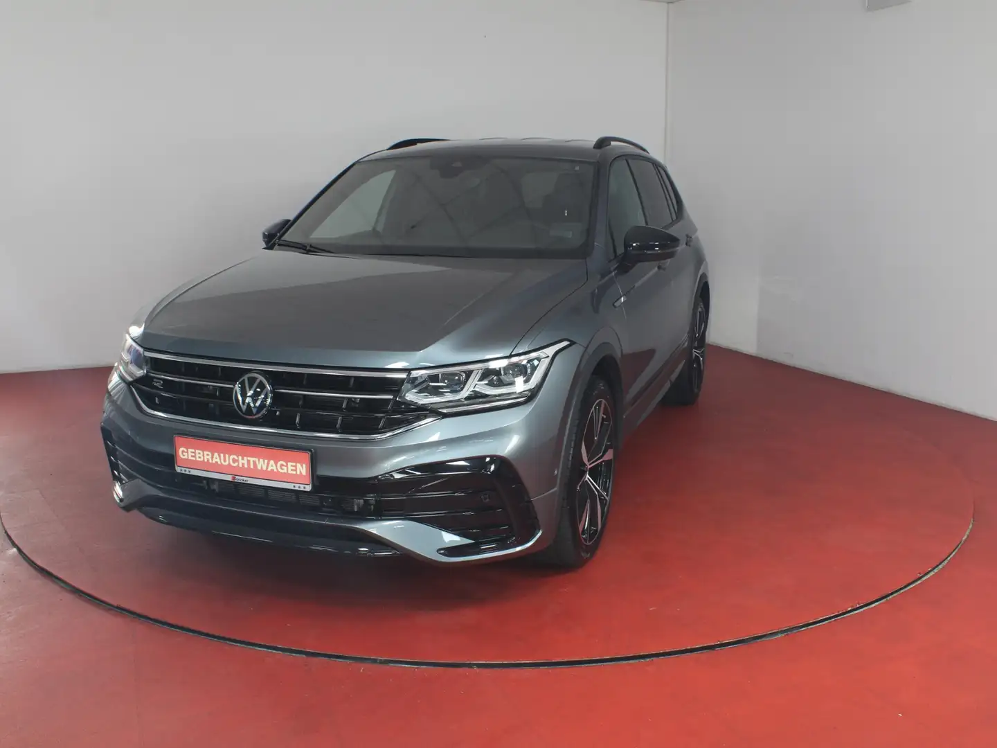 Volkswagen Tiguan Allspace R-Line 2.0TSI DSG 386,-ohne Anzahlung 7-Sitzer AH Silber - 1