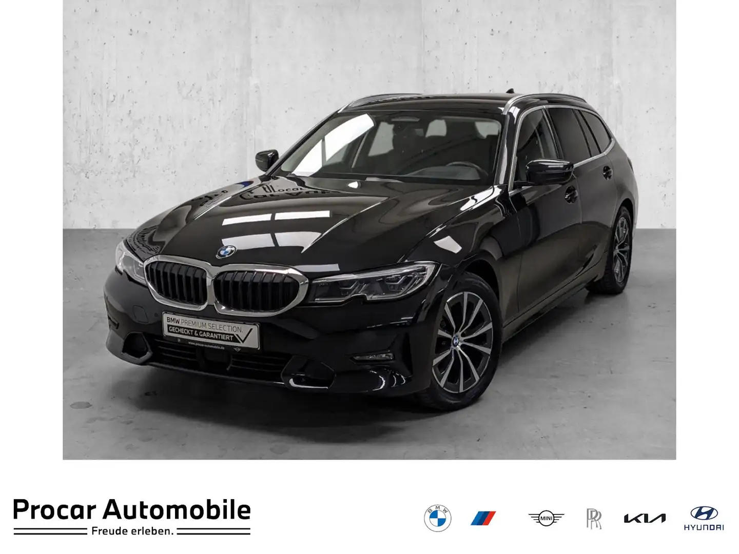 BMW 320 d Touring Laser AHK DA Prof HuD H/K PA DAB Noir - 1