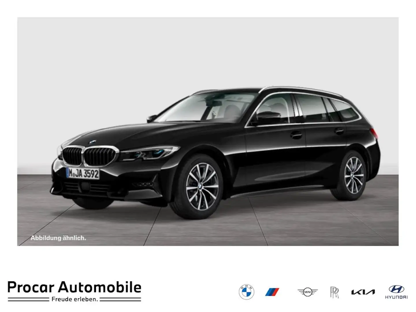 BMW 320 d Touring Laser AHK DA Prof HuD H/K PA DAB Schwarz - 1