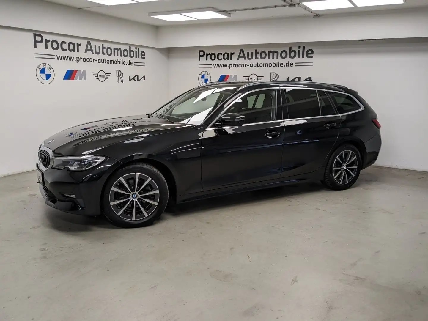 BMW 320 d Touring Laser AHK DA Prof HuD H/K PA DAB Noir - 2