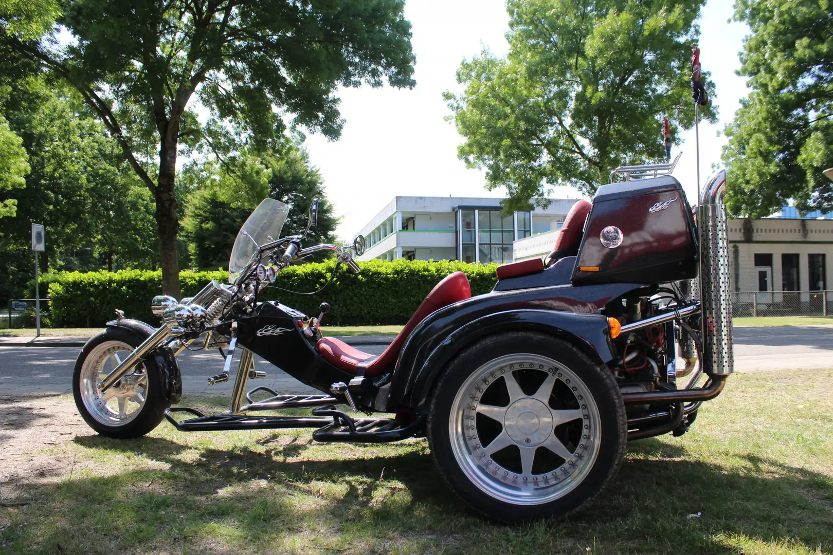 Rewaco HS3 Higway Trike Zwart - 2