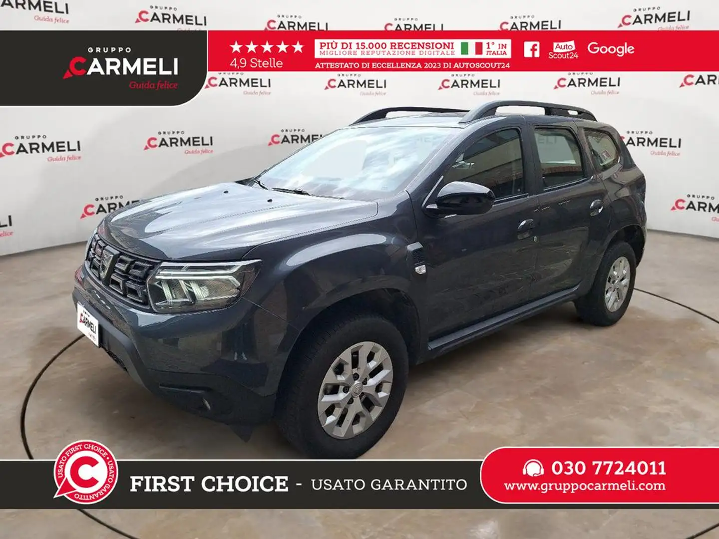 Dacia Duster 1.0 tce Comfort Gpl 4x2 100cv Grigio - 1