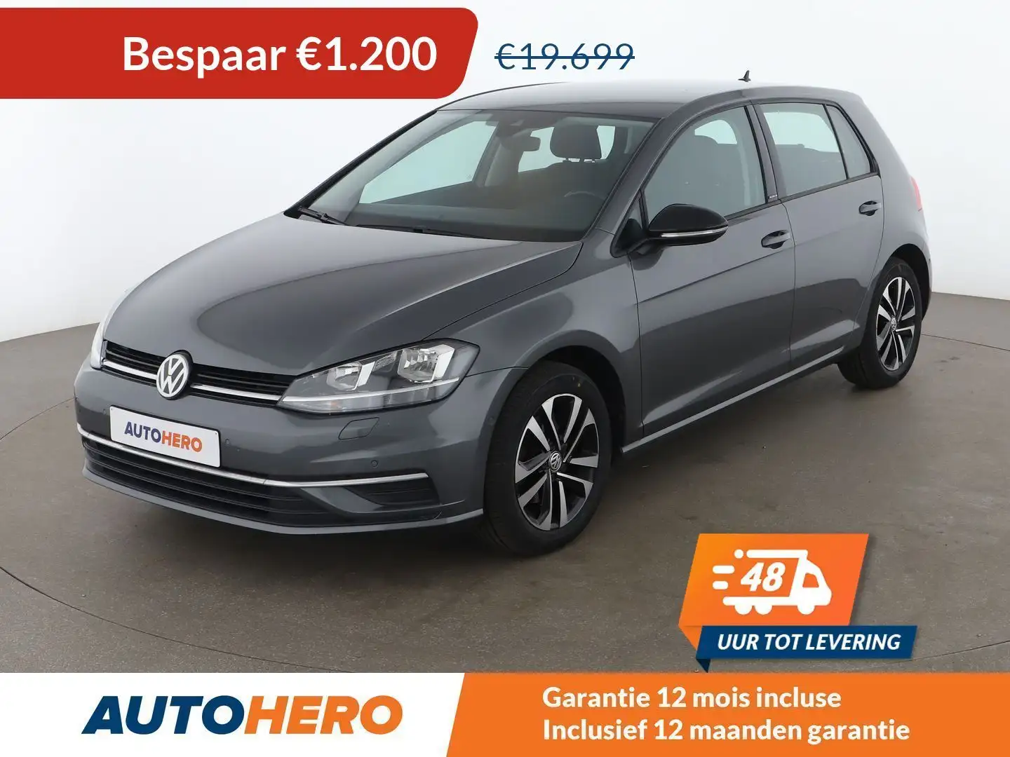 Volkswagen Golf 1.5 TSI ACT IQ.DRIVE Grijs - 1