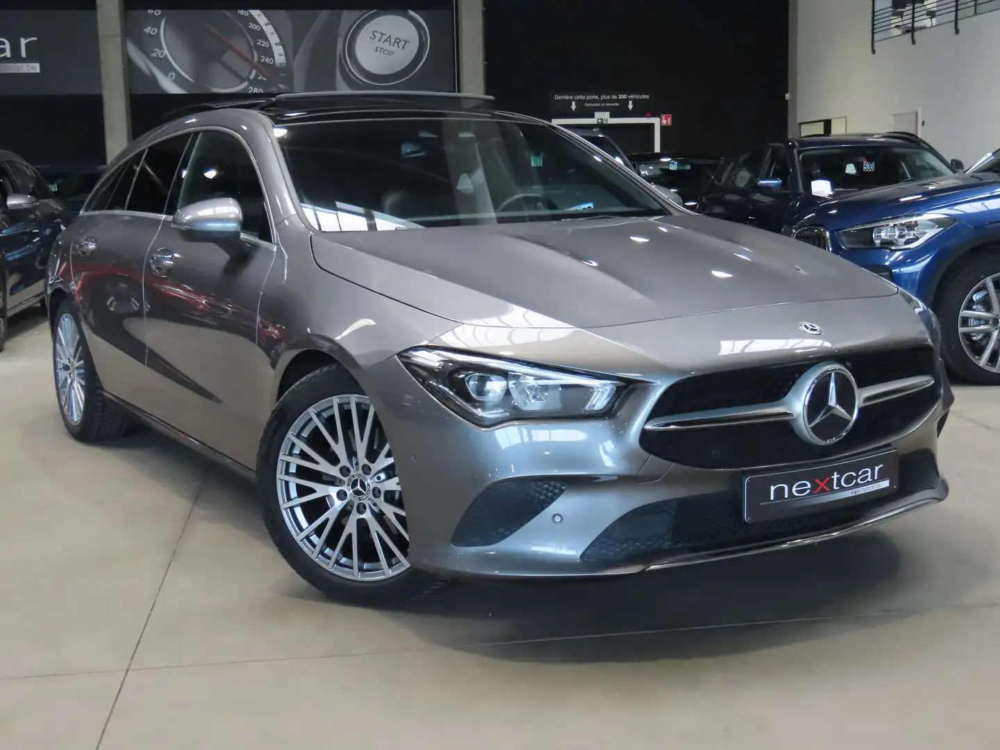 Mercedes-Benz CLA 180 d ShootingBrake Luxury**FULL LED-CUIR-NAVI-PANO** Gris - 2