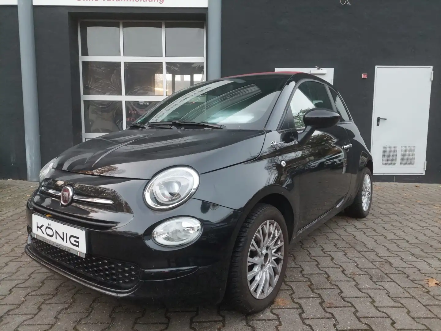 Fiat 500C Cabrio Dolcevita Carplay*Klima*Leichtmetall Schwarz - 1