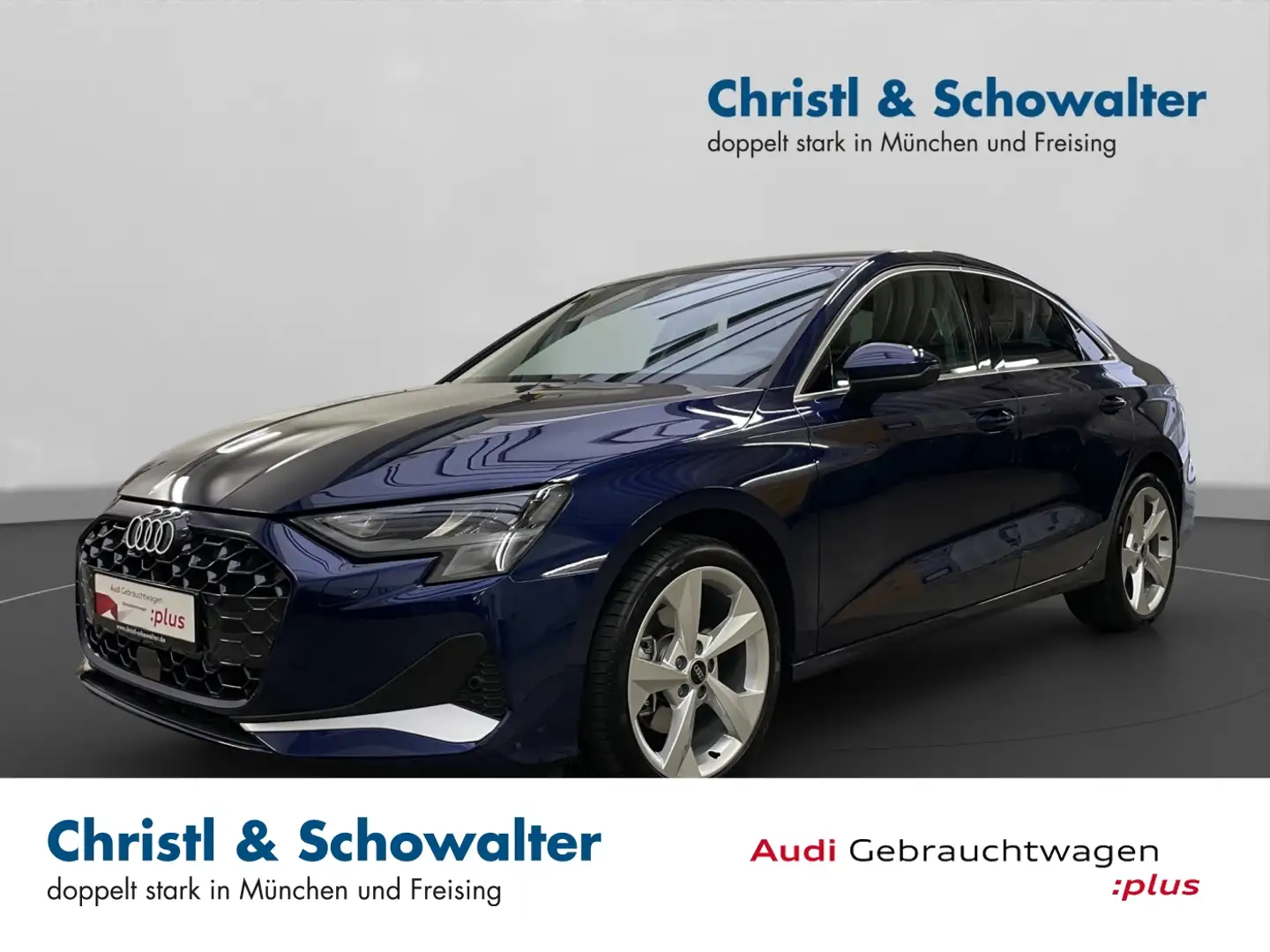Audi A3 Limousine 35TFSI S tronic STHG AHK 3ZAC NAVI Blau - 1