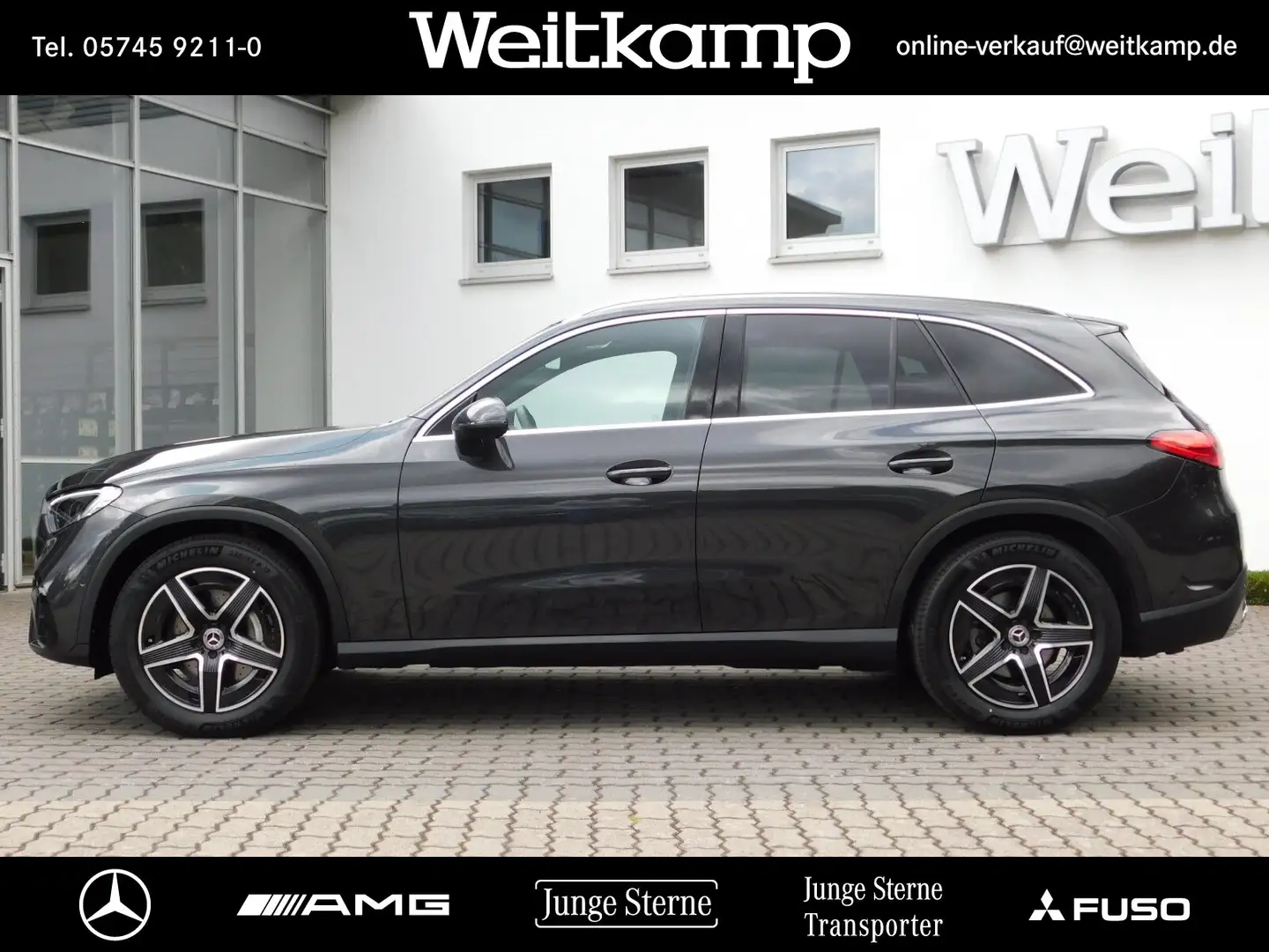 Mercedes-Benz GLC 220 GLC 220 d 4M AMG+AHK+Kamera+Panorama+Memory+Totw Grau - 2