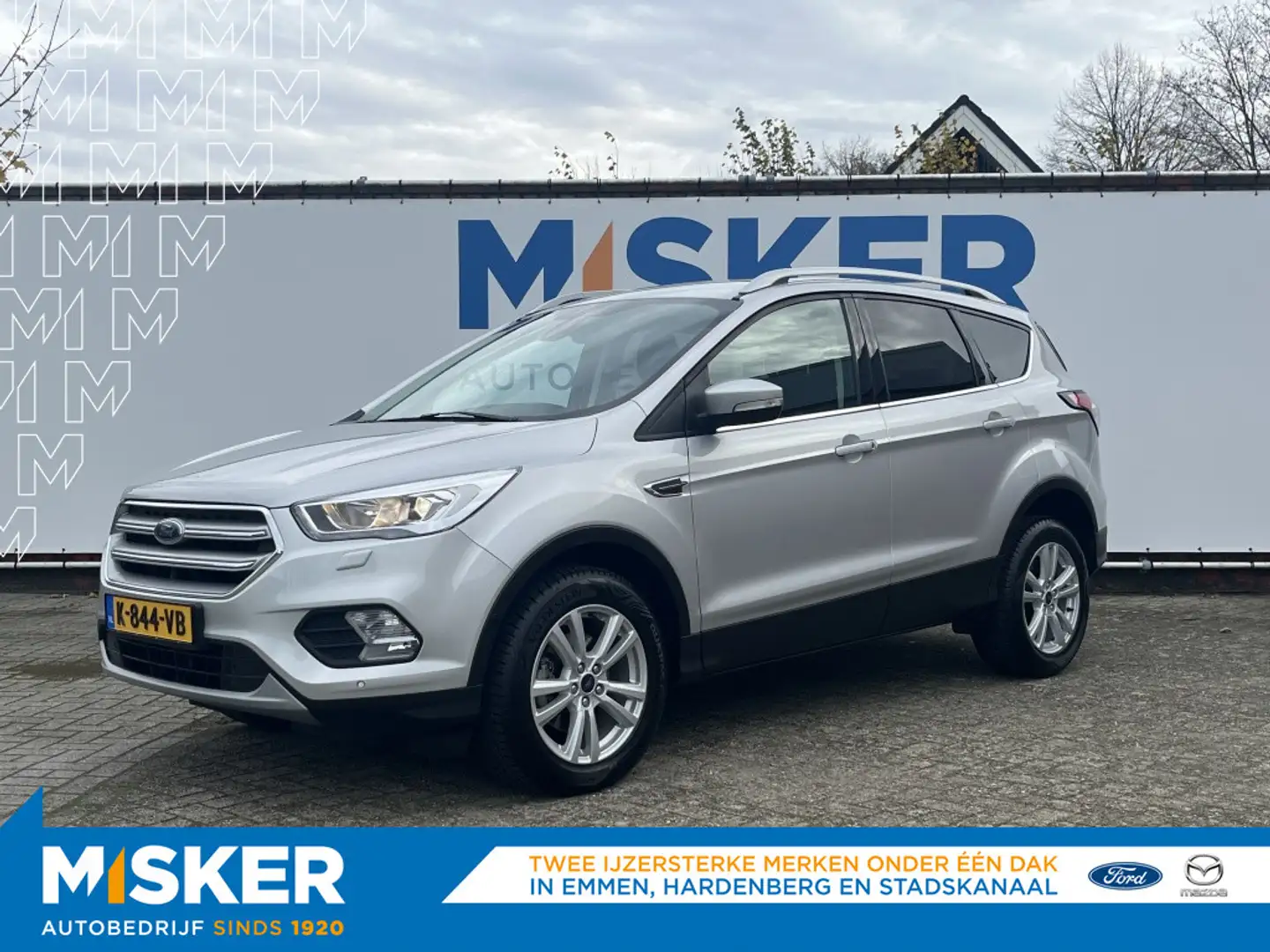 Ford Kuga 150pk EcoB. Titanium *DEALERONDERHOUDEN*WEGKLAPBAR Gris - 1