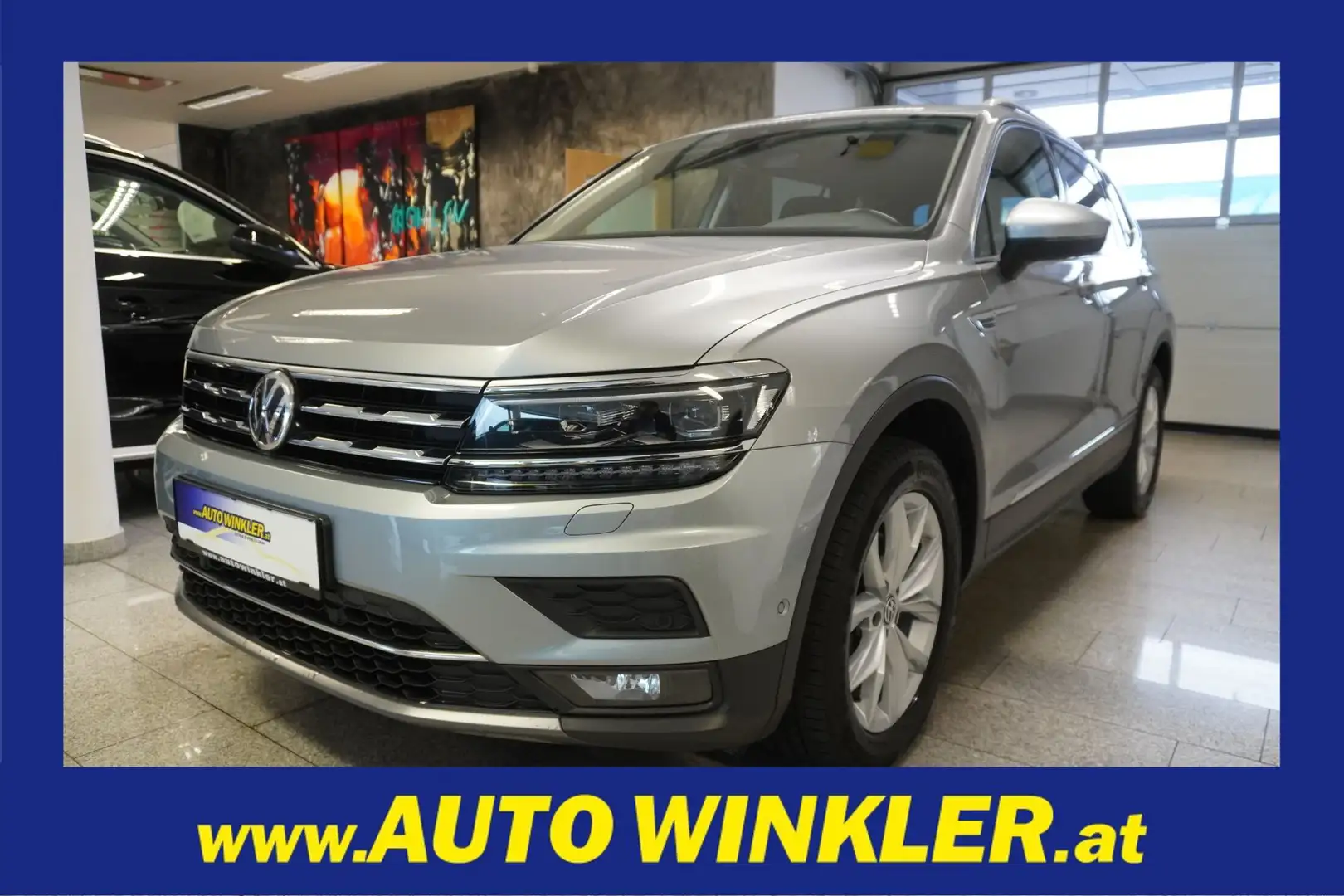 Volkswagen Tiguan Allspace 2.0 TDI SCR DSG Virtual/Navi/Kamera/LED/AHK Silber - 1