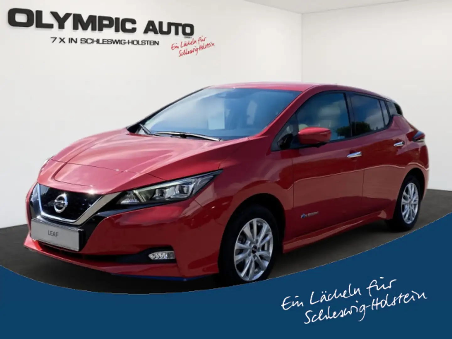 Nissan Leaf 62 kWh Tekna 360°CAM NAVI WÄRMEPUMPE SHZ BT Rouge - 1