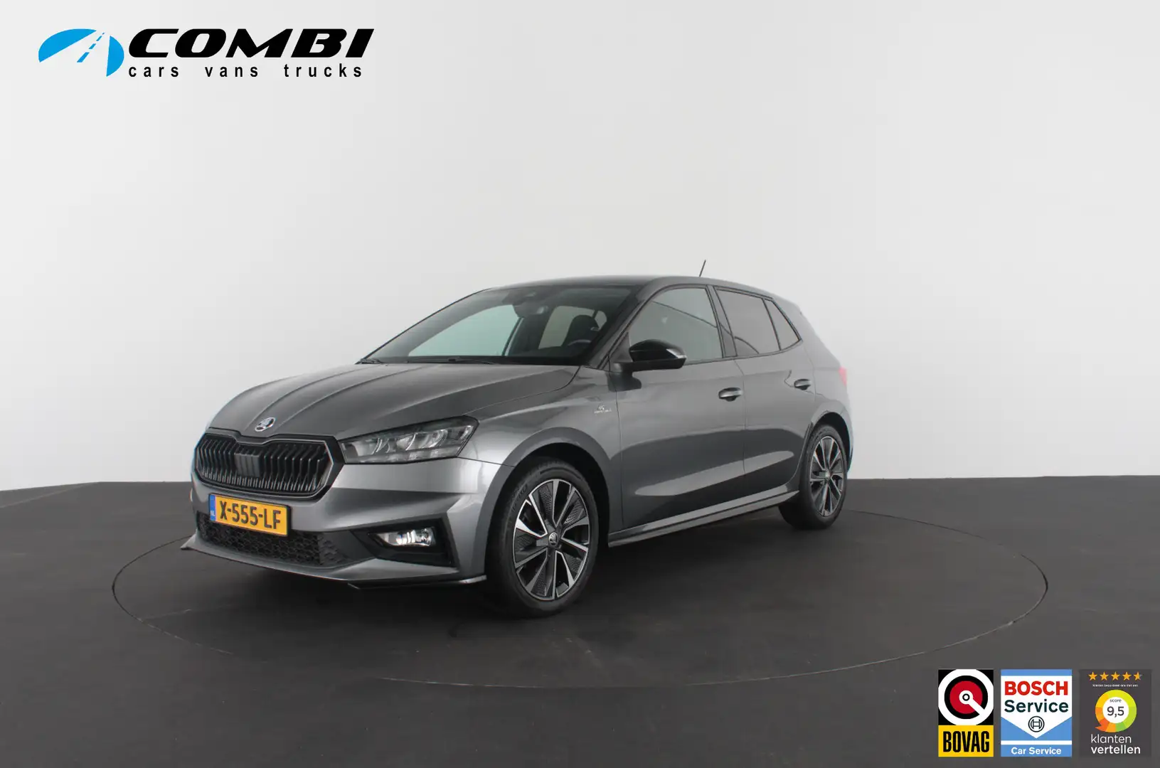 Skoda Fabia 1.0 TSI Monte Carlo  Zwart dak/Stoelverwarming/DS Gris - 1