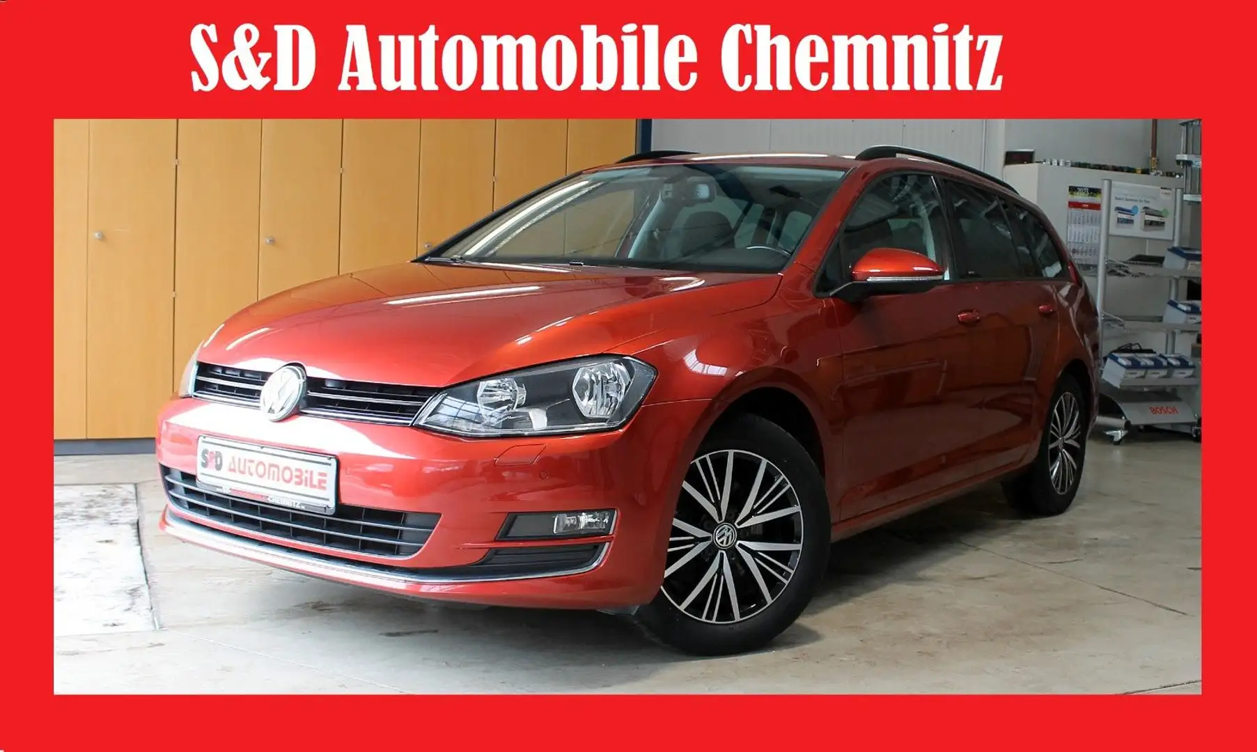 Volkswagen Golf VII Variant Allstar BMT Orange - 1