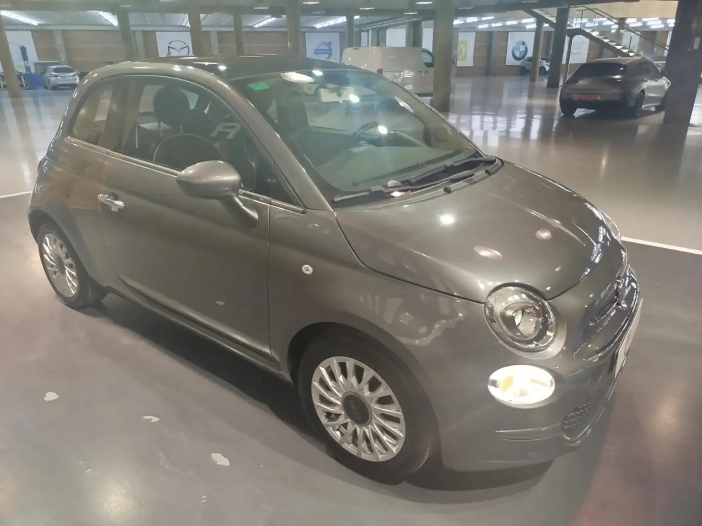Fiat 500 1.2 Lounge Gris - 2